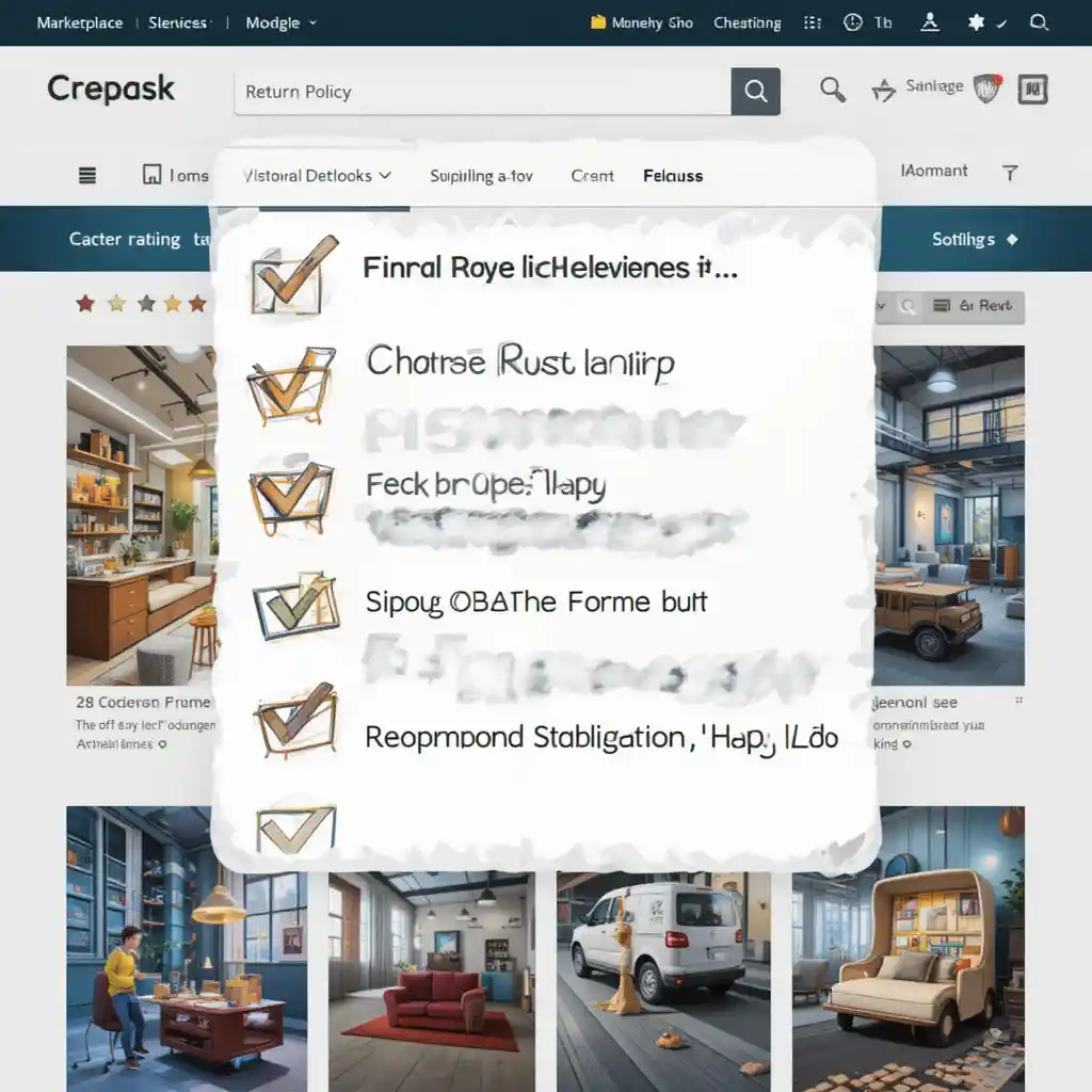 Evaluation checklist for choosing Marketplaces for Vintage Wall Art