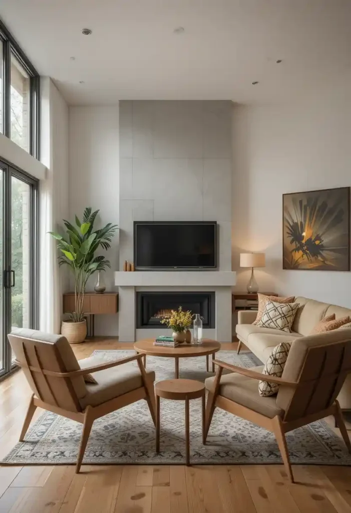 Mid century modern decor trends for 2025	