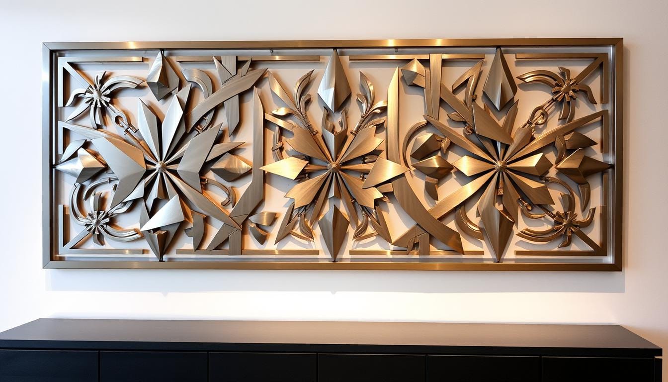 Picture of Stylish Metal Wall Decor: Instantly Elevate Your Home's Look