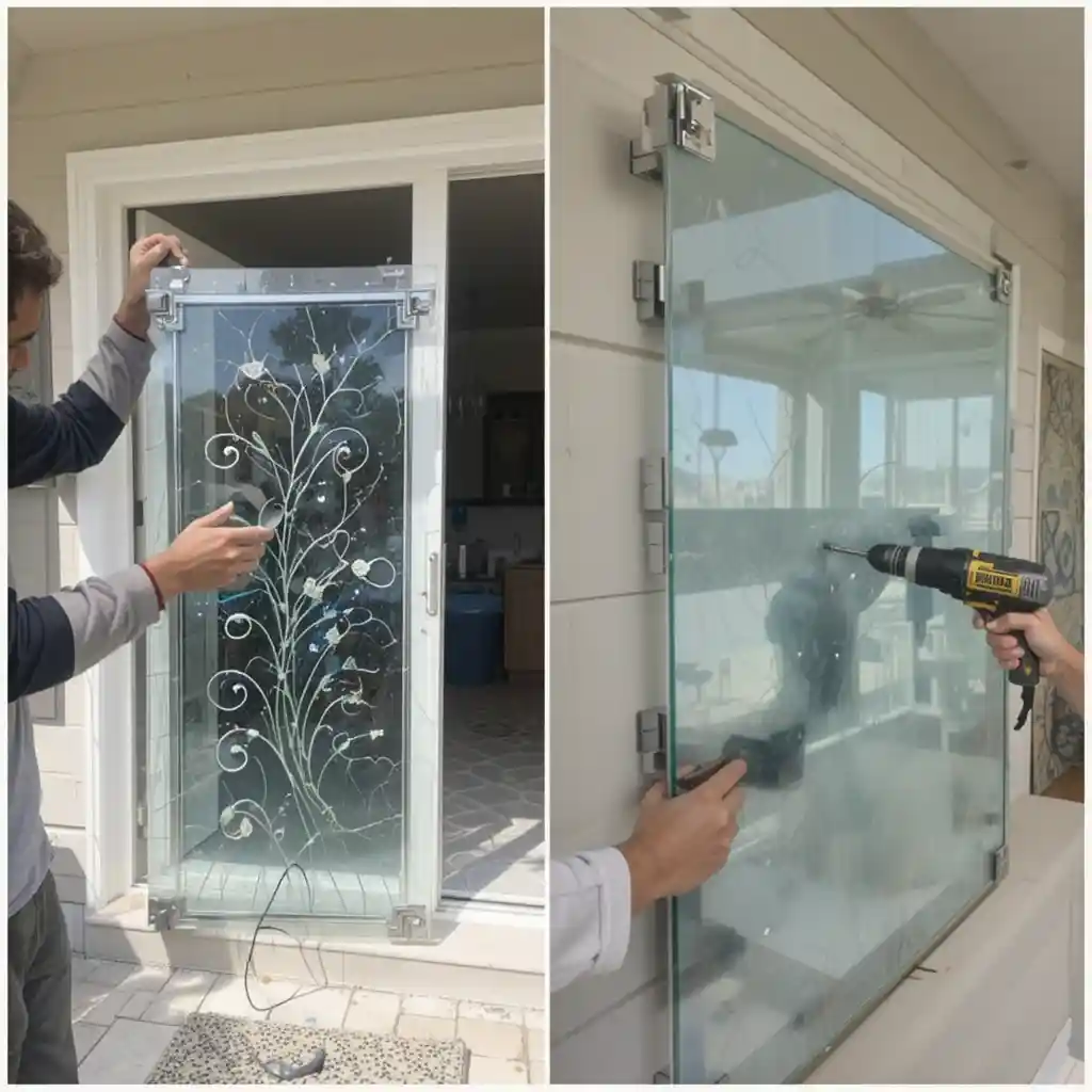 glass wall art Comparison of DIY and professional glass wall art installation