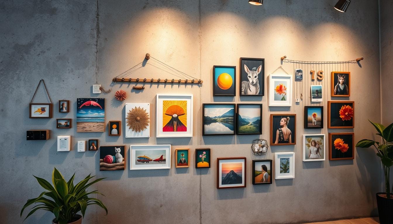 How To Hang Art On Concrete Wall - Simple Guide