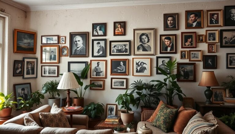 how to hang pictures on plaster walls