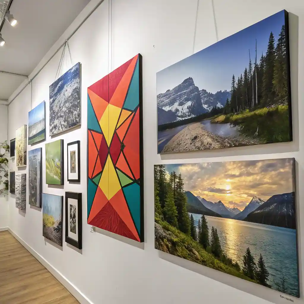 Variety of Huge Canvas Wall Art for Different Spaces