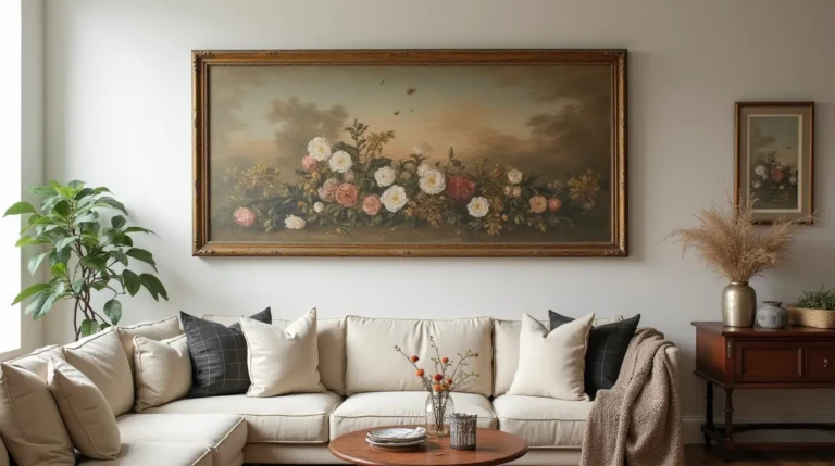Large Vintage wall art
