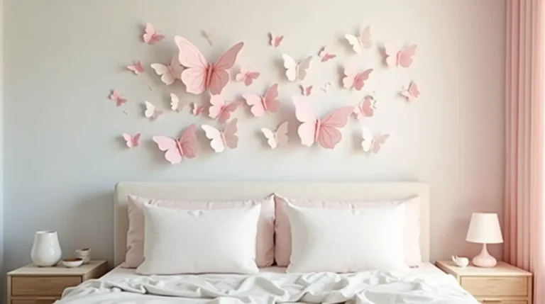 3D butterfly wall decor