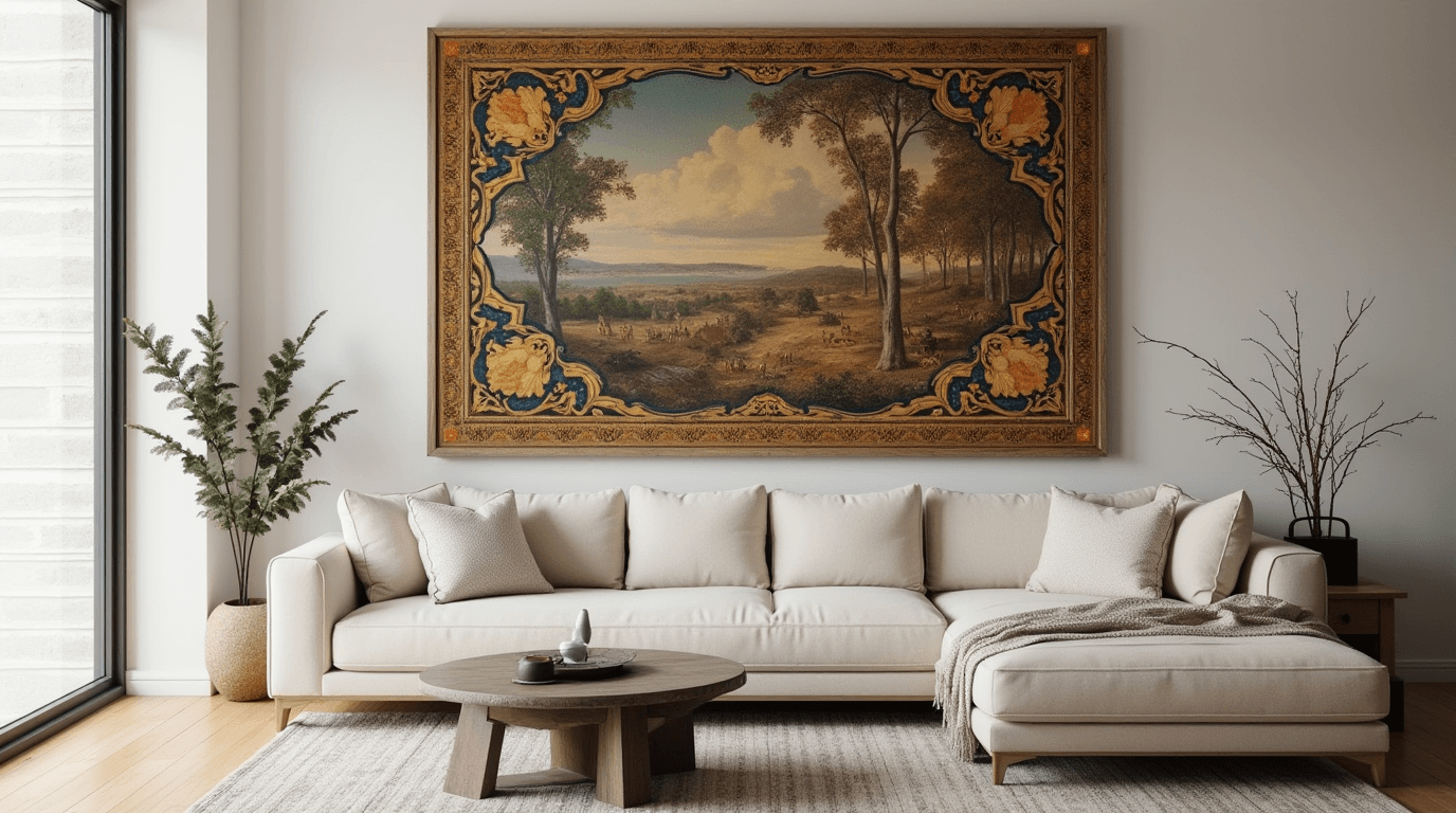 10 Creative Ideas For Large Vintage Wall Art In Your Home