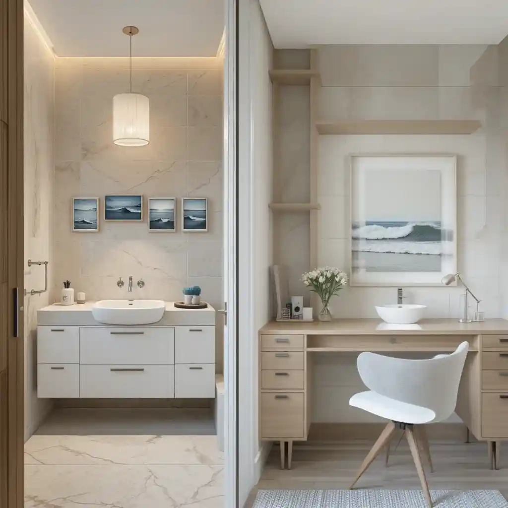 Beach wall art bathroom ocean photography and office seascape
