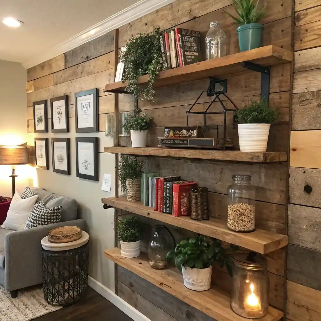 DIY home decor made from reclaimed wood