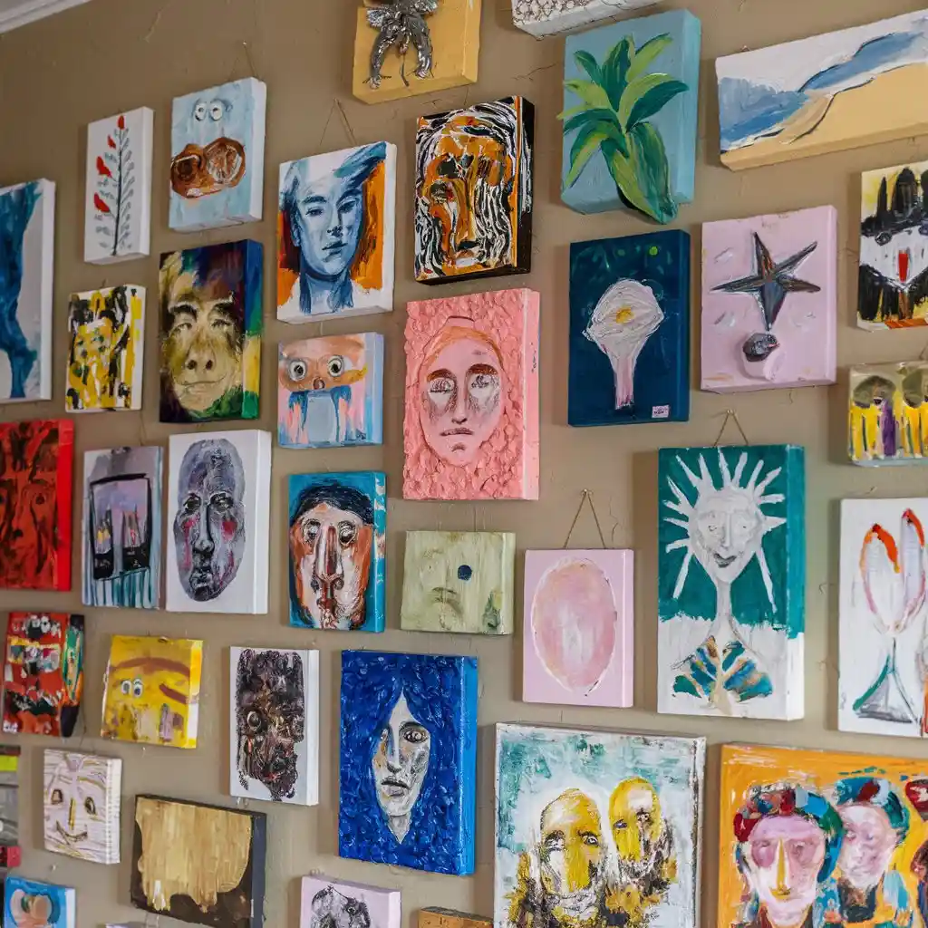 DIY canvas wall décor inspiration