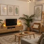 Modern living room decor ideas with Scandinavian minimalist design.