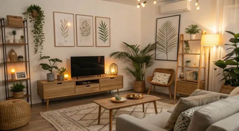 Modern living room decor ideas with Scandinavian minimalist design.