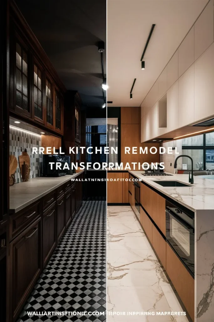 Small Kitchen Remodel Before & After