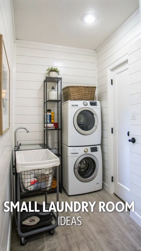 Saving Storage for Small Laundry Room Ideas