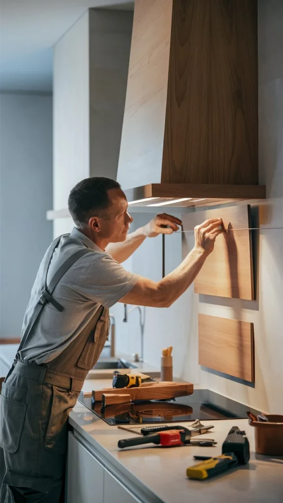 Step-by-Step DIY Vent Hood Cover Tutorial